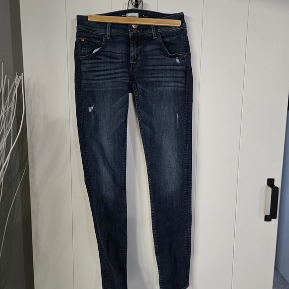 Hudson Jeans Women's Dark Wash Skinny Jeans - Picture 2 of 6